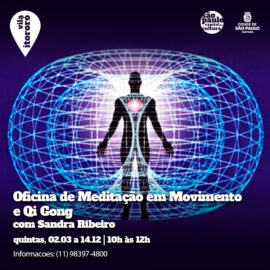 Oficina de Meditação em Movimento e Qi Gong com Sandra Ribeiro