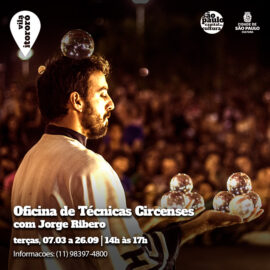 Oficina de Técnicas Circenses com Jorge Ribero