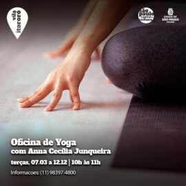 Oficina de Yoga com Anna Cecília Junqueira