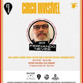 Aula aberta com Fernando Neves sobre circo-teatro e o melodrama no Brasil