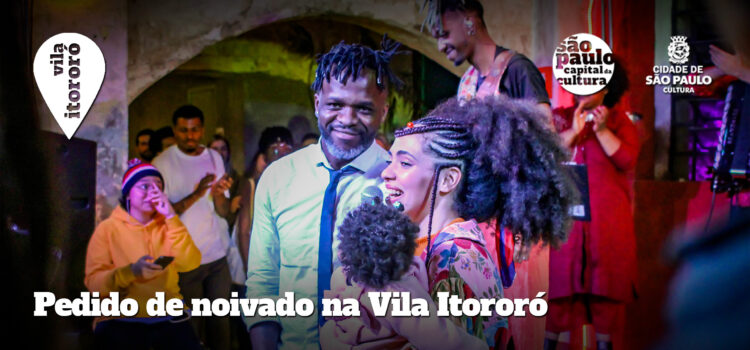 Bruna Black é pedida em casamento na Vila Itororó
