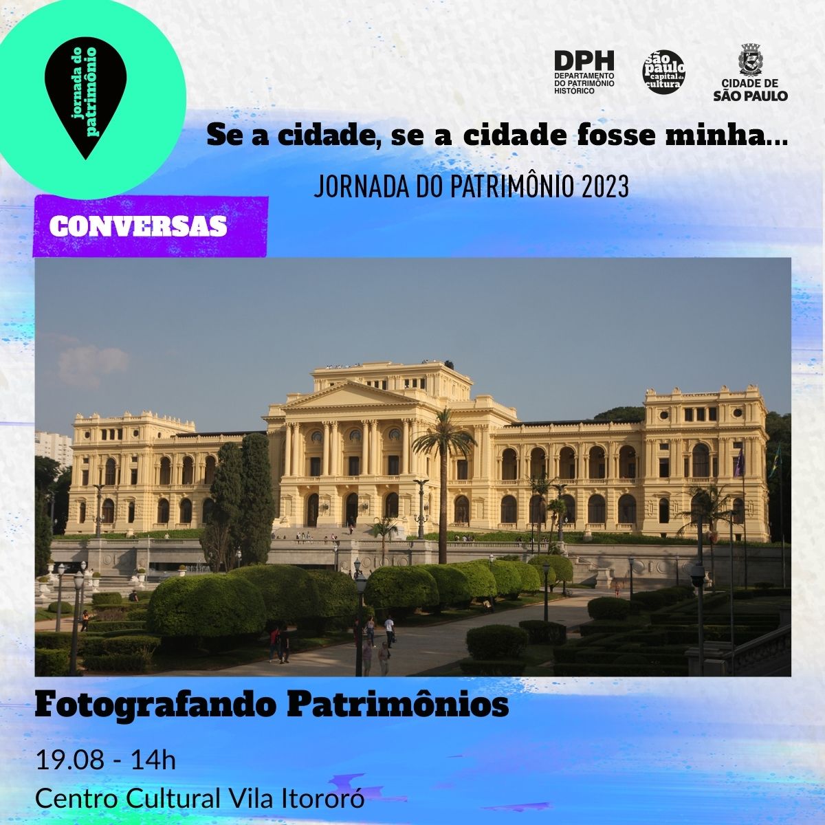 Inscrições Abertas: Oficina Fotografando Patrimônios