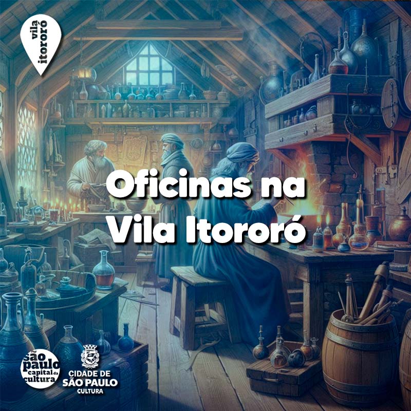 Oficinas 2024 na Vila Itororó: inscrições a partir de 2 de fevereiro