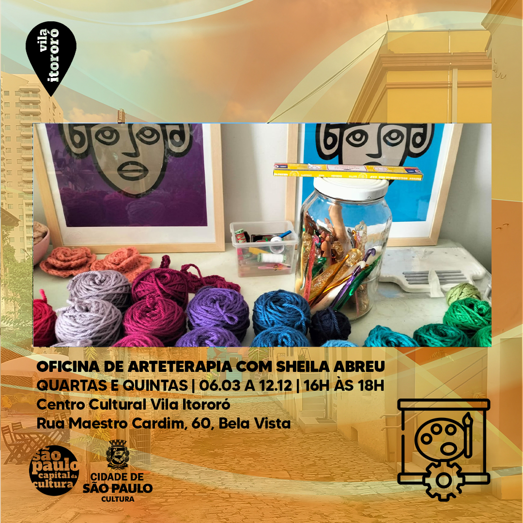 Oficina de Arteterapia com Sheila Abreu