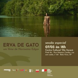ERVA DE GATO no Centro Cultural Vila Itororó