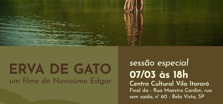 ERVA DE GATO no Centro Cultural Vila Itororó