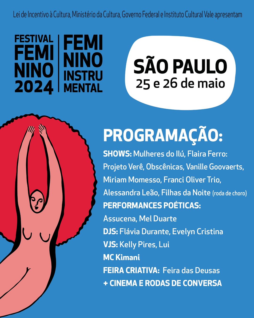 O MARANHENSE – Festival Feminino 2024 traz edição especial de música instrumental